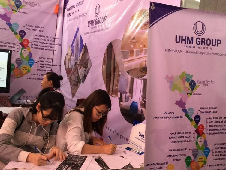 UHM Group tham gia ngày hội hướng nghiệp và tuyển dụng du lịch