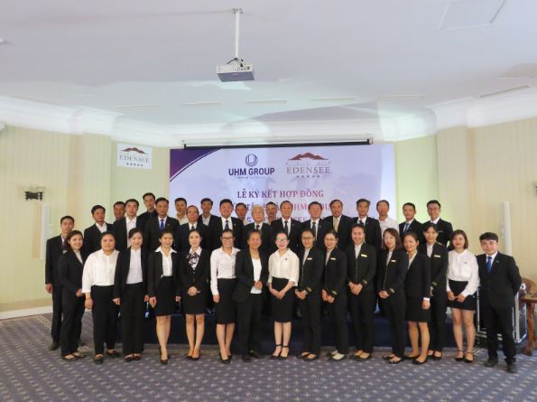 Sự kiện ra mắt Tập đoàn UHMGROUP với toàn thể cán bộ công nhân viên Khu nghỉ dưỡng Đà Lạt Edensee Lake Resort & Spa