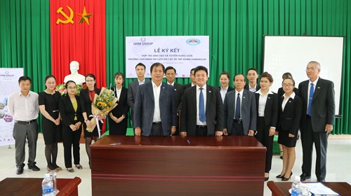 Sự kiện hợp tác Đào tạo Tuyển dụng giữa UHM Group và Trường Cao đẳng Du lịch Đà Lạt tháng 06/2018