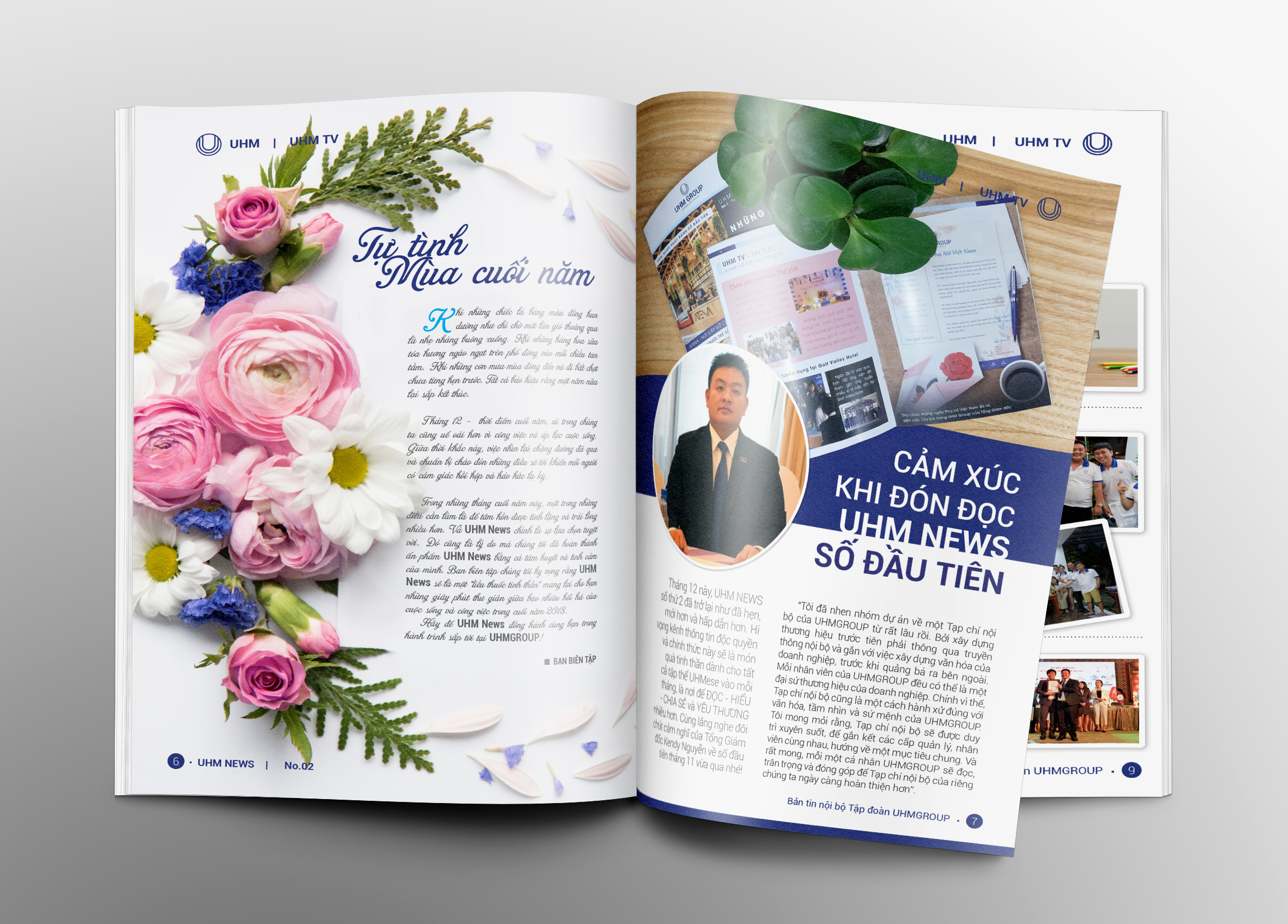 Bản tin Nội bộ Tập đoàn UHMGROUP – UHM NEWS Vol.2 12/2018