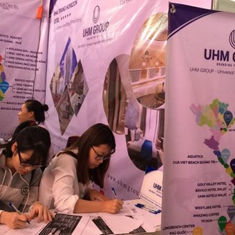 UHM Group tham gia ngày hội hướng nghiệp và tuyển dụng du lịch