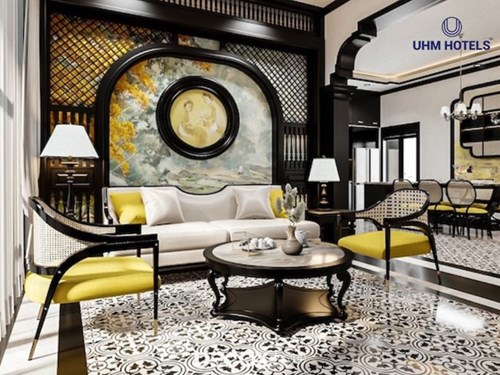 Thiết kế nội thất khách sạn phong cách Indochine